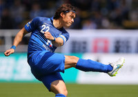 【明治安田Ｊ２ 第4節 福岡vs熊本】積極的にゴールを狙った中村（福岡）（1/3）