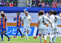 【明治安田Ｊ２ 第4節 長崎vs東京Ｖ】今季初ゴールを決めた平本（東京Ｖ）（1/3）