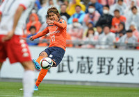 【明治安田Ｊ２ 第4節 大宮vs札幌】FKを直接たたきこんだ横谷（大宮）（2/3）