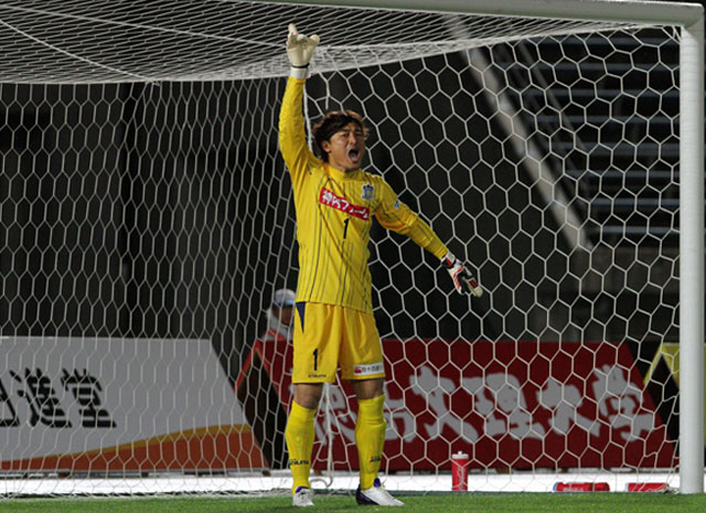 【明治安田Ｊ２ 第5節 讃岐vs水戸】最後までゴールを死守した守護神・清水（讃岐）（3/3）