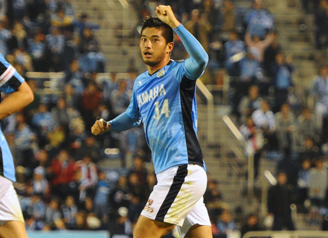 【明治安田Ｊ２ 第5節 磐田vs栃木】途中出場で今季初ゴールを決めた中村（磐田）（2/3）