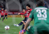 【明治安田Ｊ１ １ｓｔ 第4節 鹿島vs鳥栖】勝越しのPKを決めた柴崎（鹿島）（4/5）