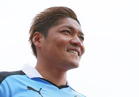 【明治安田Ｊ１ １ｓｔ 第4節 川崎Ｆvs新潟】2得点を決め、リーグ戦4試合で4得点の大久保（川崎Ｆ）（4/5）