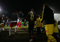 【明治安田Ｊ１ １ｓｔ 第4節 柏vs横浜FM】ピッチに入場する両チームのイレブン（6/15）