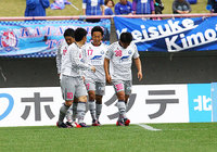 【明治安田Ｊ３ 第4節 富山vs町田】61分に決勝点となる一撃を決めた鈴木（町田）（2/2）