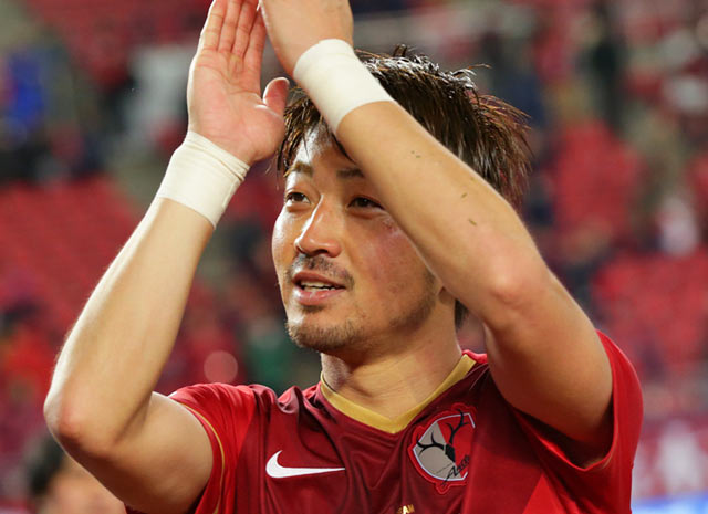 【ＡＣＬ２０１５ GS MD4 鹿島vs広州恒大】土壇場で値千金の決勝点を決めた高崎（鹿島）（8/10）