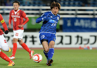 【ＹＮＣ 予選リーグ 第3節 山形vs名古屋】後半アディショナルタイム2分に、同点ゴールを決めた萬代（山形）（5/5）