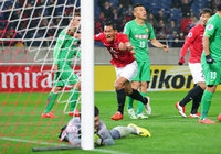 【ＡＣＬ２０１５ GS MD4 浦和vs北京国安】74分に貴重な同点ゴールを頭で押し込んだ槙野（浦和）（9/10）