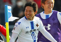 【明治安田Ｊ２ 第7節 Ｃ大阪vs金沢】鮮やかな一撃で先制点を奪った佐藤（金沢）（1/3）