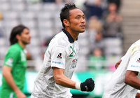 【明治安田Ｊ２ 第7節 東京Ｖvs岐阜】ハットトリックを達成した難波（岐阜）（3/3）