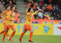 【明治安田Ｊ１ １ｓｔ 第5節 清水vsＧ大阪】2点差を追いつくゴールを決めた大前（清水）（3/5）