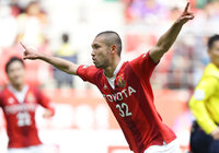 【明治安田Ｊ１ １ｓｔ 第5節 名古屋vs広島】待望の今季初ゴールを決めた川又（名古屋）（1/5）