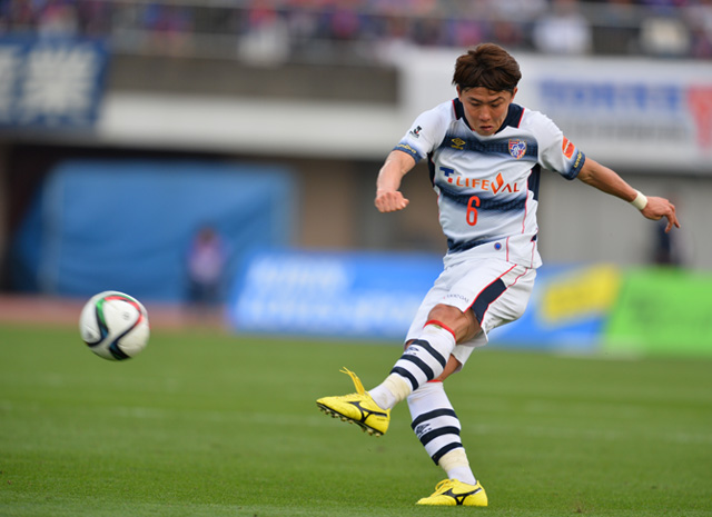 【明治安田Ｊ１ １ｓｔ 第5節 湘南vsFC東京】絶妙なクロスで決勝点をアシストした太田（FC東京）（4/5）