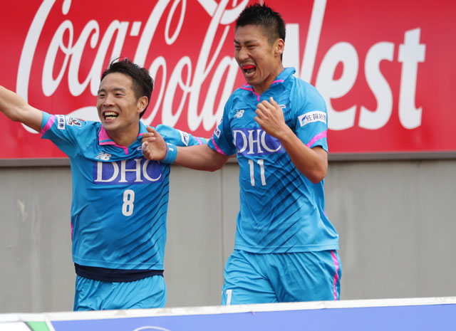 【明治安田Ｊ１ １ｓｔ 第5節 鳥栖vs山形】80分に今季2ゴール目を決めた豊田（4/5）