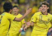 【明治安田Ｊ１ １ｓｔ 第6節 柏vs鹿島】ゴール前のこぼれ球を押し込み同点としたエドゥアルド（柏）（3/5）