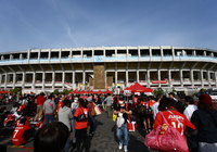 【明治安田Ｊ１ １ｓｔ 第6節 名古屋vs清水】パロマ瑞穂スタジアムに集まるファン・サポーター（1/13）