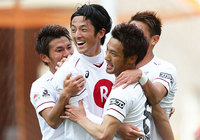 【明治安田Ｊ１ １ｓｔ 第6節 新潟vs神戸】60分に同点ゴールを奪った高橋（神戸 #6）（4/5）