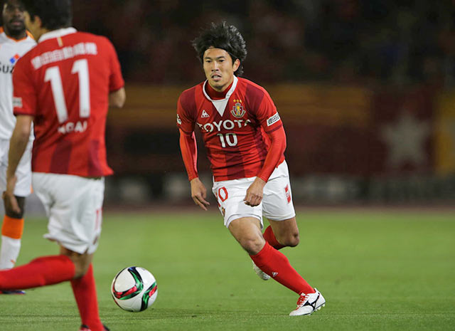 【明治安田Ｊ１ １ｓｔ 第6節 名古屋vs清水】2ゴールをアシストする活躍を見せた小川（名古屋）（11/13）
