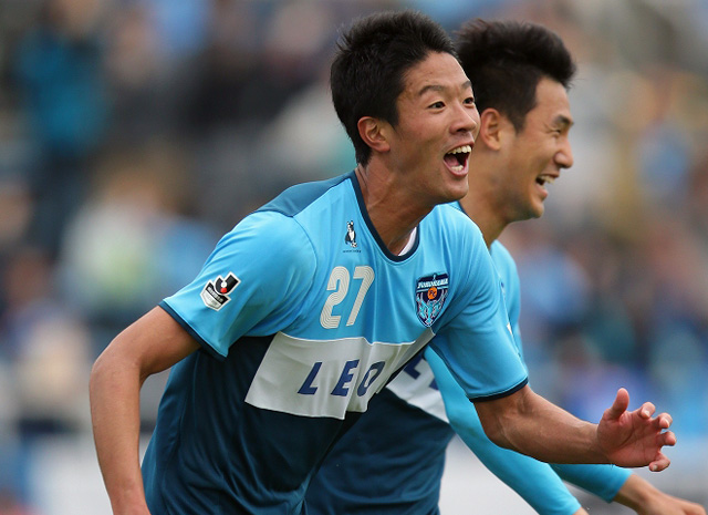 【明治安田Ｊ２ 第8節 横浜FCvs長崎】デビュー戦で貴重な同点ゴールを決めた楠元（横浜FC）（3/3）