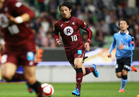 【ＹＮＣ 予選リーグ 第4節 神戸vs川崎Ｆ】前線へ効果的なパスを供給した森岡（神戸）（1/5）