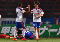 【ＹＮＣ 予選リーグ 第4節 甲府vs新潟】82分、起死回生の同点ゴールを決めた川口（新潟）（5/5）