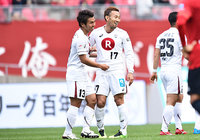 【明治安田Ｊ１ １ｓｔ 第7節 鹿島vs神戸】決勝ゴールを決め、勝利を呼び込んだ田中（神戸 写真右）（5/5）