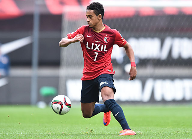 【明治安田Ｊ１ １ｓｔ 第7節 鹿島vs神戸】惜しいシュートを放ったカイオ（鹿島）（2/5）