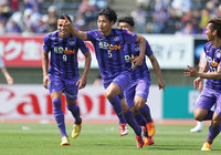 【明治安田Ｊ１ １ｓｔ 第7節 広島vs清水】広島のＪ１通算1000ゴールとなる先制点を決めた千葉（1/5）