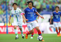 【明治安田Ｊ１ １ｓｔ 第7節 横浜FMvs湘南】81分に投入され、今季リーグ戦初出場を果たした中村（横浜FM）（2/5）