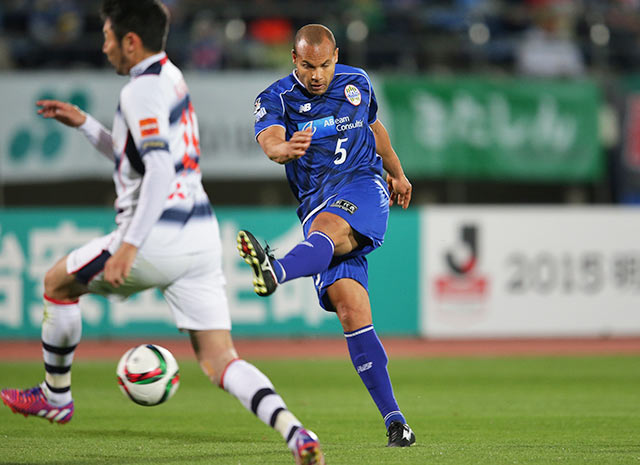 【明治安田Ｊ１ １ｓｔ 第7節 山形vsFC東京】両チーム最多となる4本のシュートを放ったアルセウ（山形）（4/5）