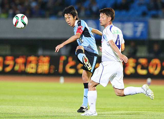 【明治安田Ｊ１ １ｓｔ 第7節 川崎Ｆvs甲府】3ゴール全てに絡み、勝利の原動力となった中村（川崎Ｆ）（2/5）