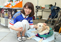 【明治安田Ｊ１ １ｓｔ 第7節 横浜FMvs湘南】Ｊリーグ女子マネ佐藤 美希さんが日産スタジアムに来場！（4/11）