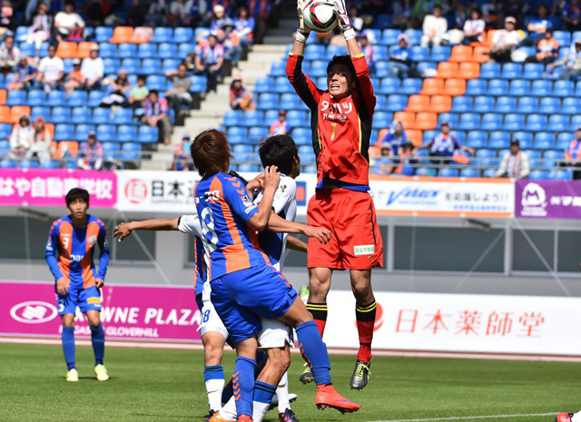 【明治安田Ｊ２ 第9節 長崎vs大分】今季初完封で勝利に貢献したGK武田（大分）（3/3）