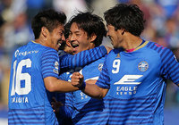 【明治安田Ｊ３ 第7節 町田vsJ-22】この試合6点目となるゴールを決めた重松（町田）（2/2）