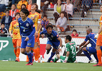 【明治安田Ｊ１ １ｓｔ 第8節 清水vs山形】89分に中島のゴールで1点差に詰め寄った山形（4/5）