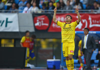 【明治安田Ｊ１ １ｓｔ 第8節 川崎Ｆvs柏】トドメの4点目のゴールを決めたクリスティアーノ（柏）（4/5）