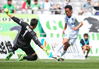 【明治安田Ｊ２ 第10節 東京Ｖvs横浜FC】大久保（横浜FC）が東京Ｖゴールに迫るも得点ならず（3/3）