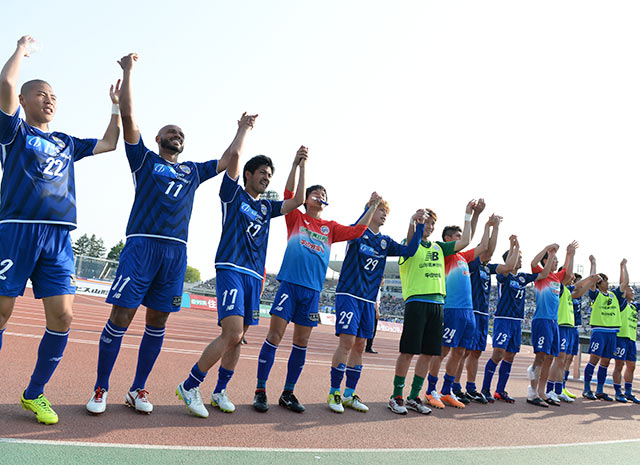 【明治安田Ｊ１ １ｓｔ 第9節 山形vs横浜FM】接戦を制して6試合ぶりの白星を挙げた山形（5/5）