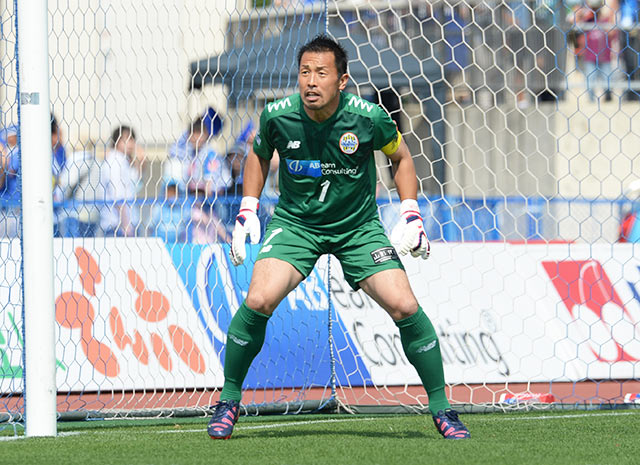 【明治安田Ｊ１ １ｓｔ 第9節 山形vs横浜FM】14本のシュートを浴びるも無失点に抑えた山岸（山形）（3/5）