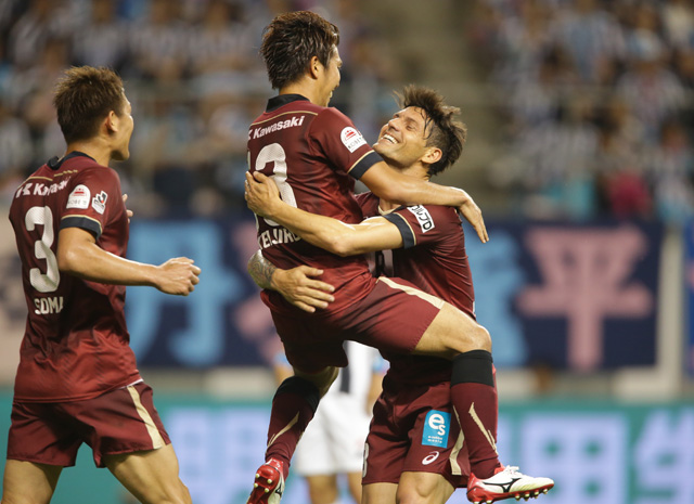 【明治安田Ｊ１ １ｓｔ 第9節 鳥栖vs神戸】77分に貴重な同点ゴールを決めた小川（神戸）（2/5）