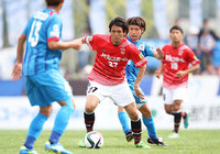 【明治安田Ｊ３ 第9節 秋田vs盛岡】74分の交代まで前線で奮闘した益子（盛岡）（2/2）