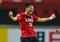 【ＡＣＬ２０１５ GS MD6 鹿島vsＦＣソウル】鮮やかな一撃で先制点を挙げた赤﨑（鹿島）（4/10）