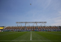 【明治安田Ｊ１ １ｓｔ 第10節 松本vs甲府】試合前のスタジアム（2/17）