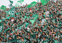 【明治安田Ｊ１ １ｓｔ 第10節 松本vs甲府】松本平広域公園総合球技場に集まった多くのファン・サポーター（15/17）