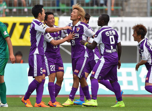 【明治安田Ｊ２ 第12節 岐阜vs京都】第5節以来のゴールで同点とした大黒（京都）（2/3）