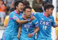 【明治安田Ｊ１ １ｓｔ 第10節 清水vs鳥栖】70分にFKを直接蹴り込んで再度同点とした水沼（鳥栖 #8）（5/5）