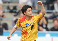 【明治安田Ｊ１ １ｓｔ 第10節 清水vs鳥栖】11分に幸先良く先制点を挙げた大前（清水）（2/5）