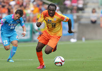 【明治安田Ｊ１ １ｓｔ 第10節 清水vs鳥栖】先制点をお膳立てしたピーター ウタカ（清水）（1/5）