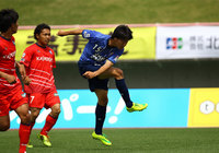 【明治安田Ｊ３ 第10節 富山vsYS横浜】貴重な2試合連続ゴールを決めた中西（富山）（2/2）