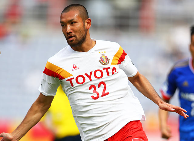 【明治安田Ｊ１ １ｓｔ 第10節 横浜FMvs名古屋】川又（名古屋）は惜しいシュートを放つも2試合連続得点ならず（2/5）